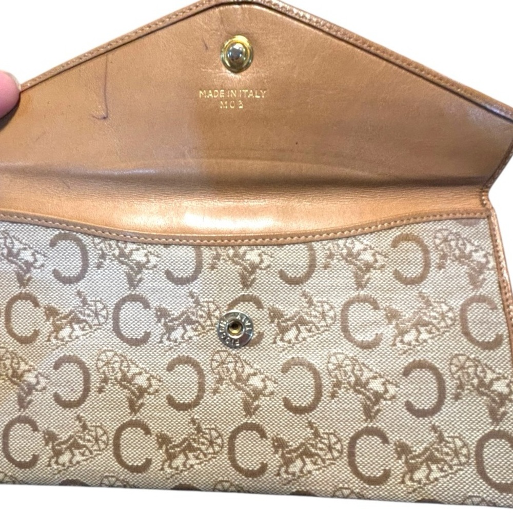 Celine Horse & Carriage Wallet Tan Leather - Picture 5 of 7